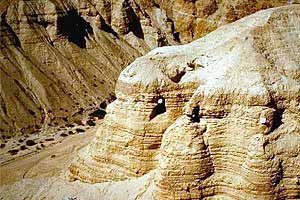 Foto: As cavernas de Qumran